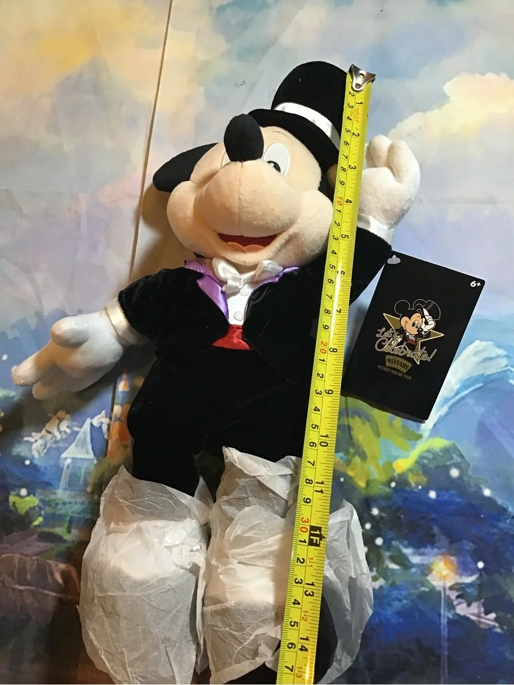 Disney parks Mickey Mouse 95th anniversary limited edition plush -NWT